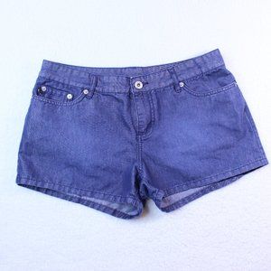 Express Jeans SHORTS Women's Size 7/8 Navy Blue‎ Short Shorts